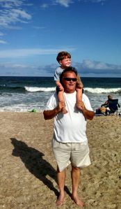 Doug and Matthew Jr at Wrightsville Beach