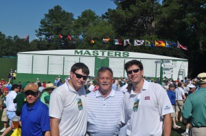With Doug at The Master's